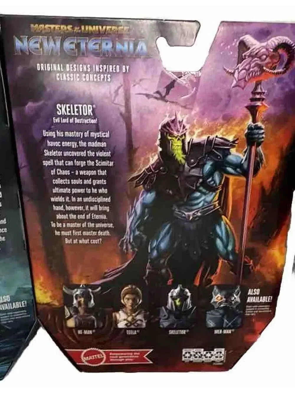 Masters of the Universe Masterverse Collection: Mer-Man, He-Man, Skeletor, Teela